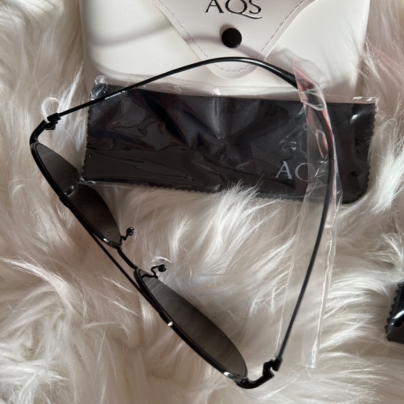 AQS AquaSWISS Rainbow Red-Orange-Yellow Orange Polarized Mirror Aviators UNISEX - Picture 8 of 13